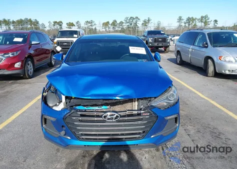 2017 Hyundai Elantra Sport z USA, uszkodzony, nr VIN KMHD04LB3HU291888